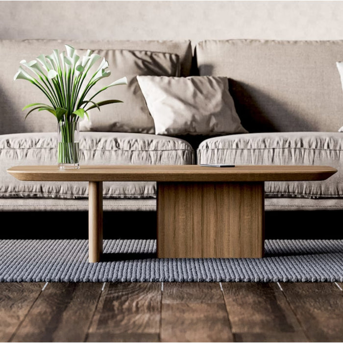 Evelyn Oak Wood Coffee Table 1