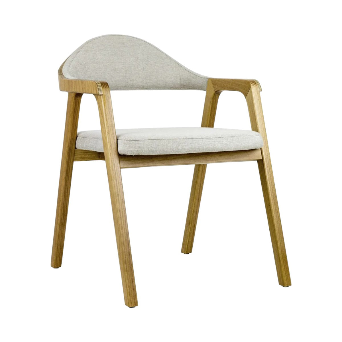 Ever Oak Wood Arm Chair – Nismaaya Decor