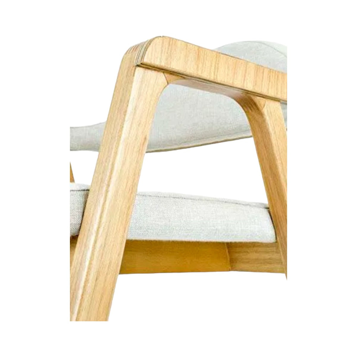 Ever Oak Wood Arm Chair 7