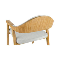 Ever Oak Wood Arm Chair 5