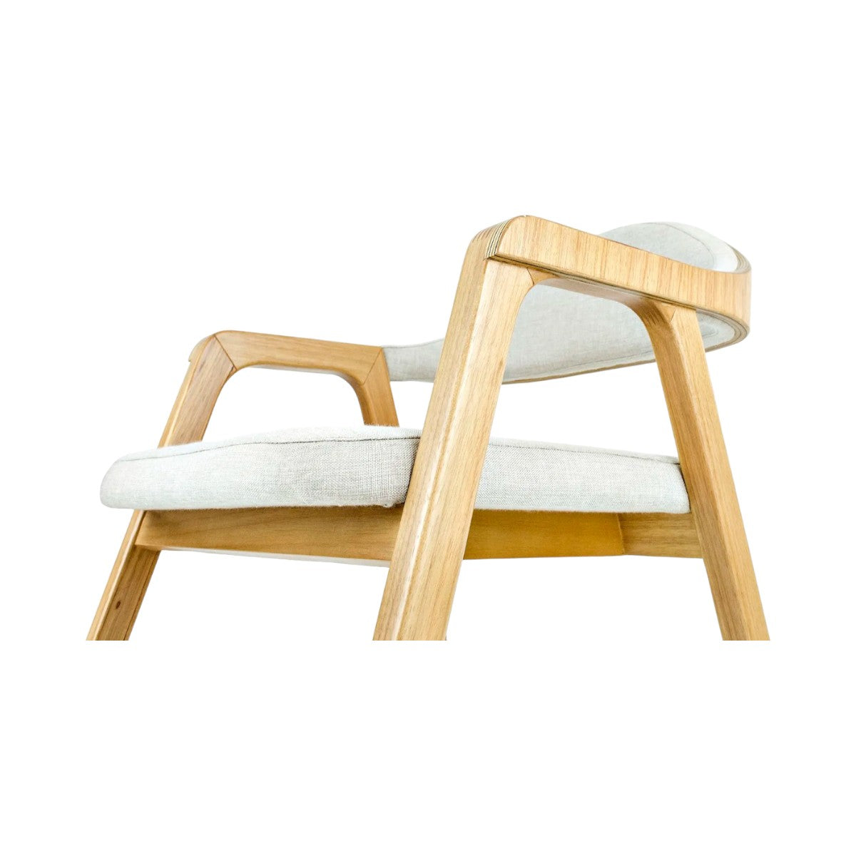 Ever Oak Wood Arm Chair – Nismaaya Decor