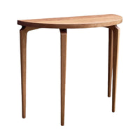 Everard Walnut Wood Console Table 3