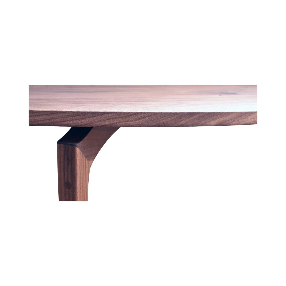 Everard Walnut Wood Console Table 7