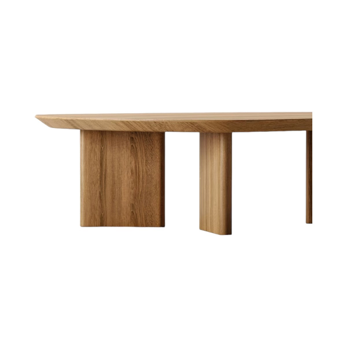 Everix Oak Wood Coffee Table 6