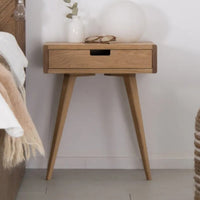 Evert Oak Wood Bedside 2