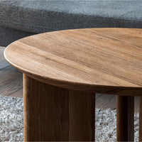 Evita Oak Wood Coffee Table 5