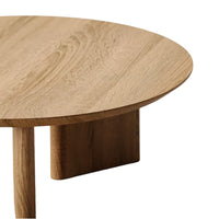 Evita Oak Wood Coffee Table 3