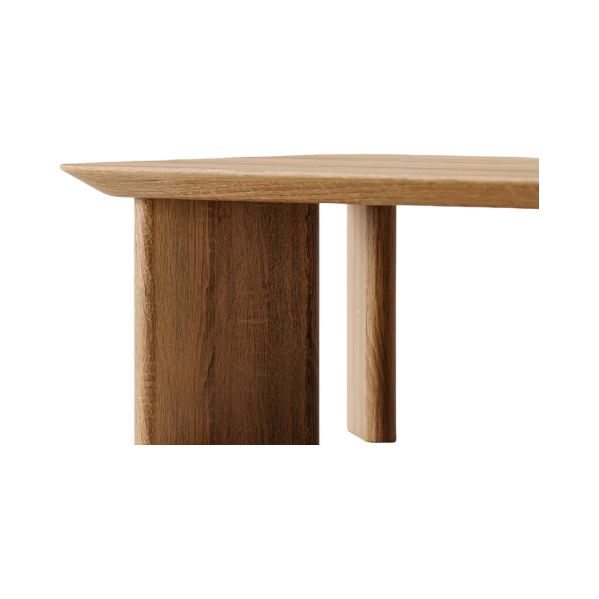 Evonne Oak Wood Coffee Table 5