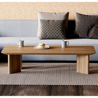 Evonne Oak Wood Coffee Table 2