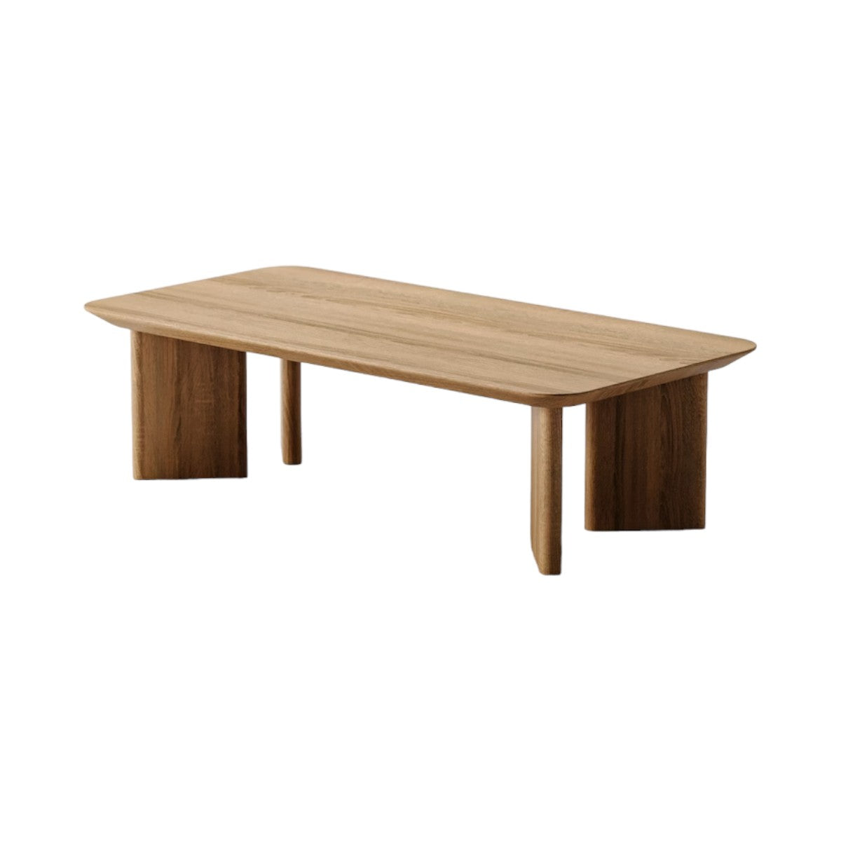 Evonne Oak Wood Coffee Table 3