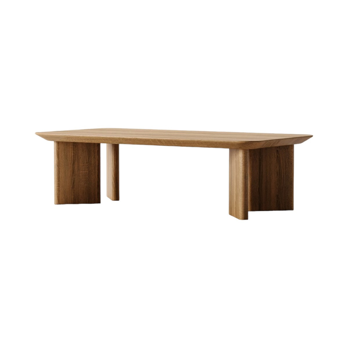 Evonne Oak Wood Coffee Table 4