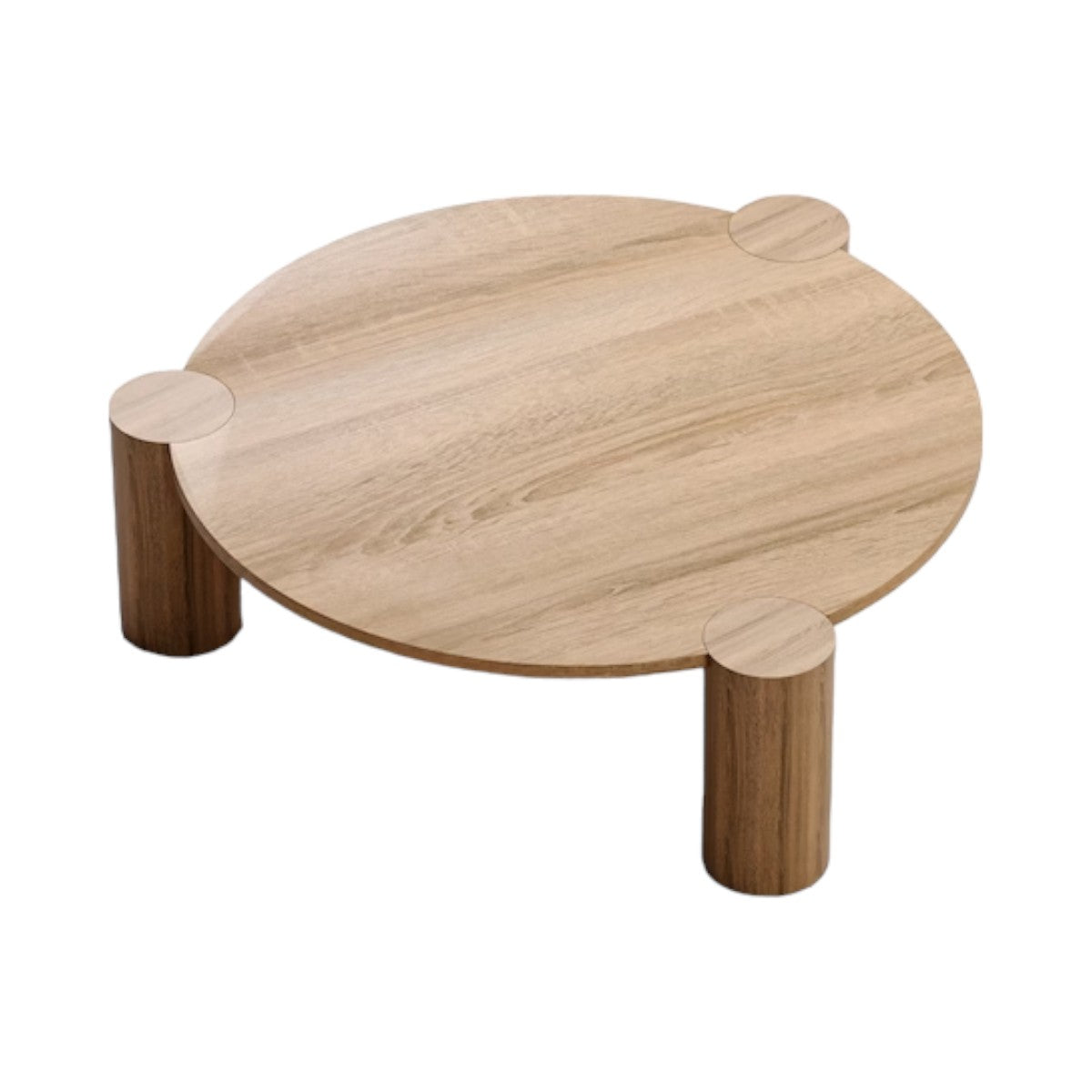 Evony Oak Wood Coffee Table 3