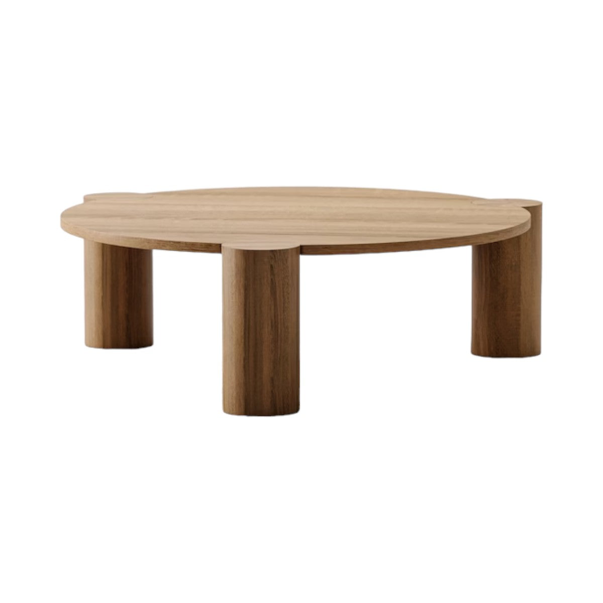 Evony Oak Wood Coffee Table 4