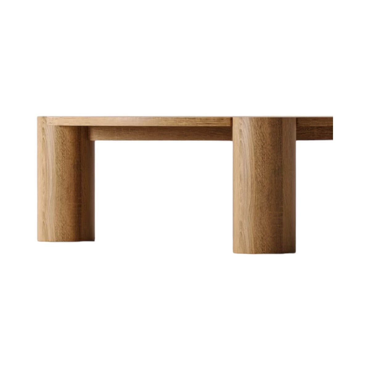 Evony Oak Wood Coffee Table 6