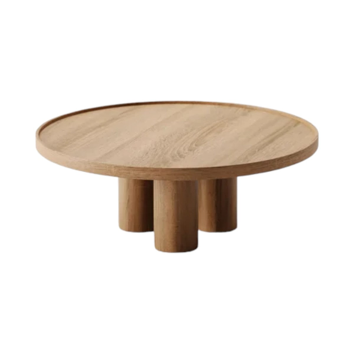 Evren Oak Wood Coffee Table 3