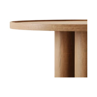 Evren Oak Wood Coffee Table 5