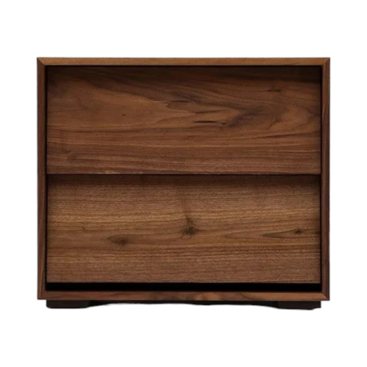 Fabian Walnut Wood Bedside 4