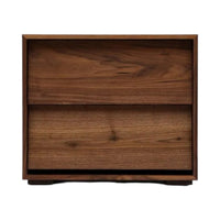 Fabian Walnut Wood Bedside 4