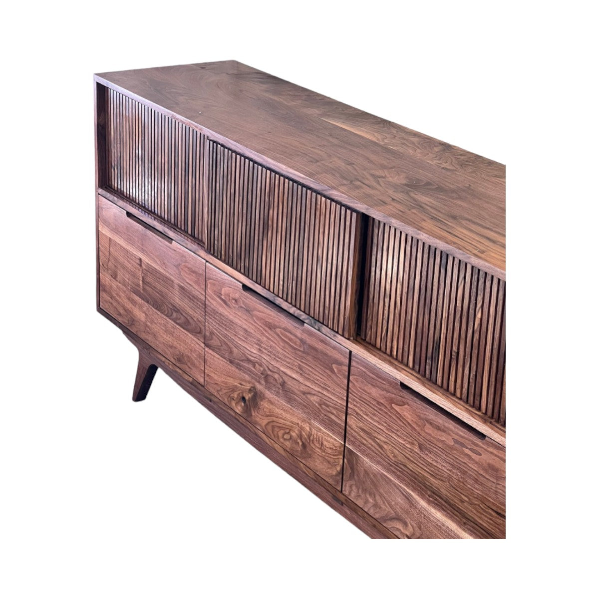 Fabiano Walnut Wood Cabinet & Sideboard 7