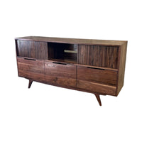 Fabiano Walnut Wood Cabinet & Sideboard 4