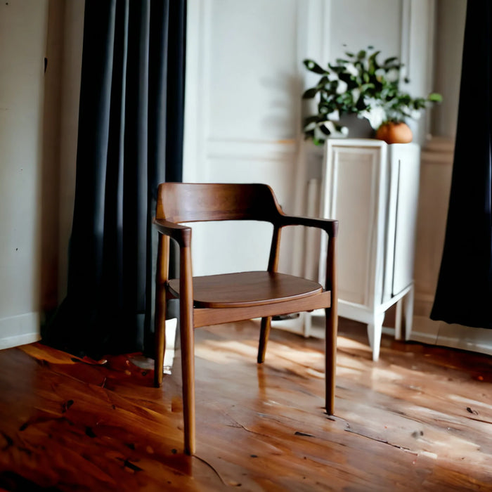 Halen Teak Wood Dining Chair