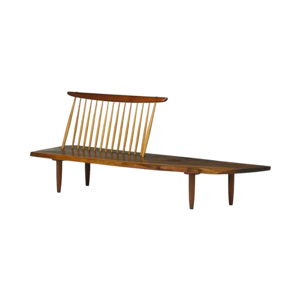 Halen Walnut Wood Bench 2