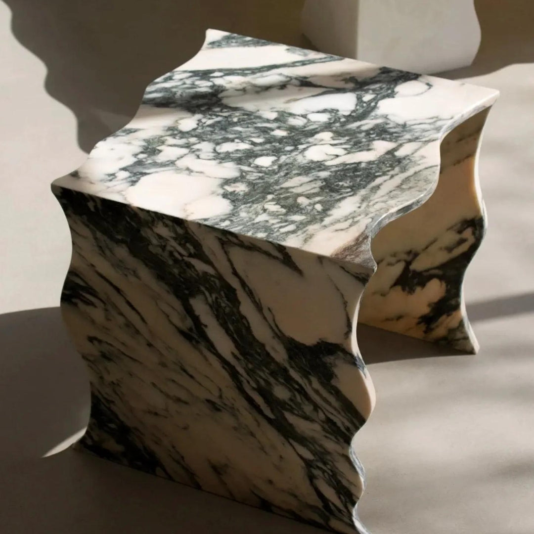 Halina Marble End Table