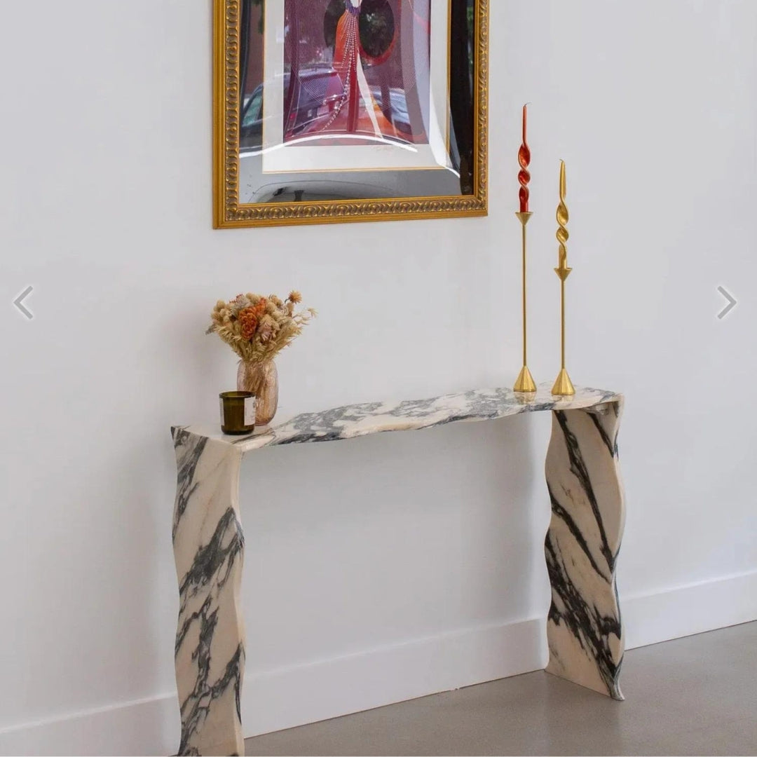 Halle Marble Console Table