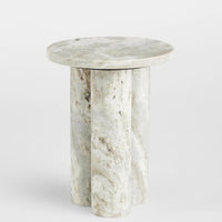 Hamal Marble Side Table