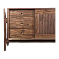 Harmon Walnut Wood TV Unit 5