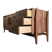 Harmon Walnut Wood TV Unit 3