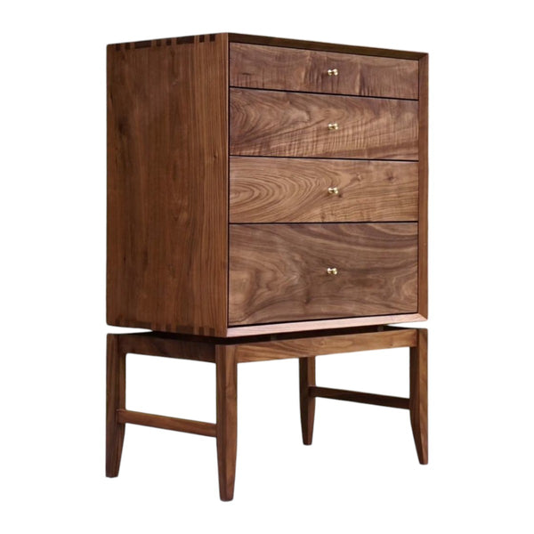 Henrike Walnut Wood Bedside 2