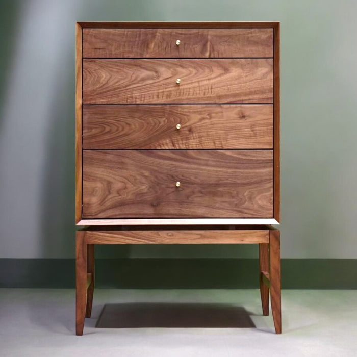 Henrike Walnut Wood Bedside 1