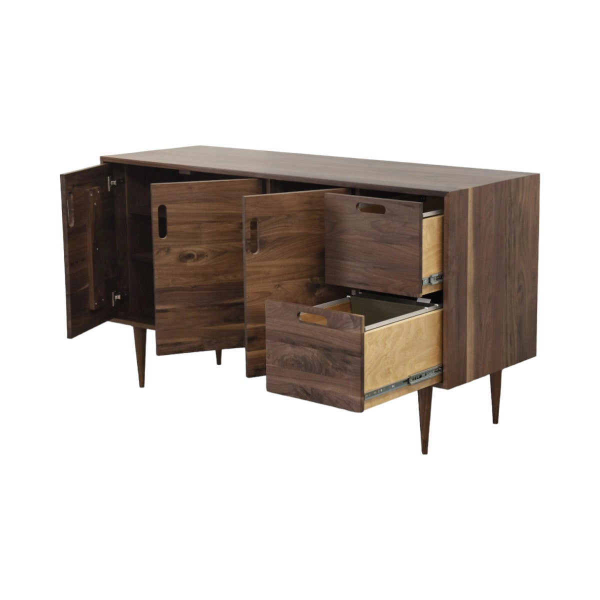 Ianna Walnut Wood Cabinet & Sideboard 5