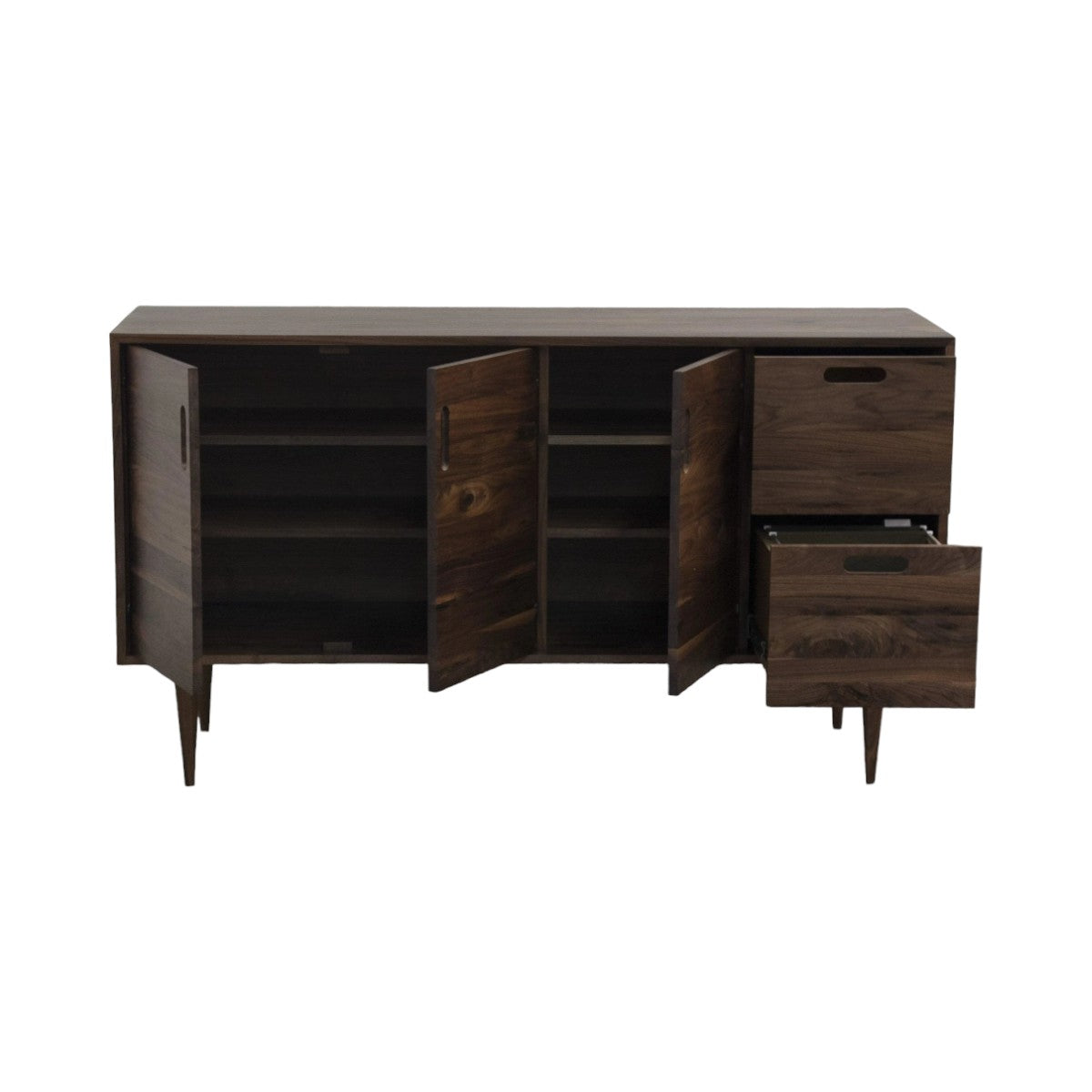 Ianna Walnut Wood Cabinet & Sideboard 4