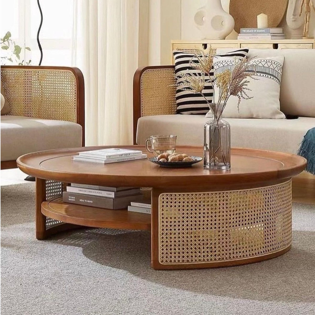 Jace Ash Wood Coffee Table