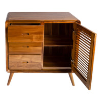 Jacoba Teak Wood Chest of Drawers 4