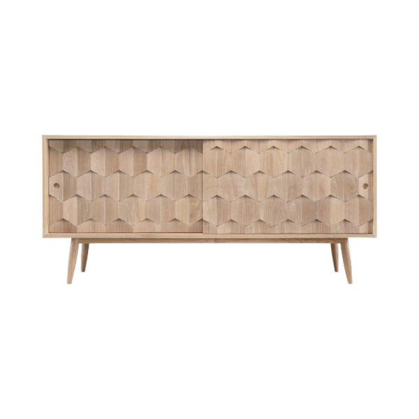 Jara Oak Wood Sideboard