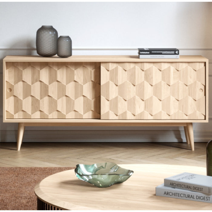 Jara Oak Wood Sideboard