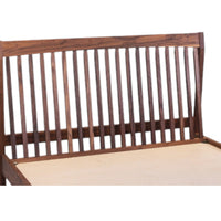 Jase Walnut Wood Bed