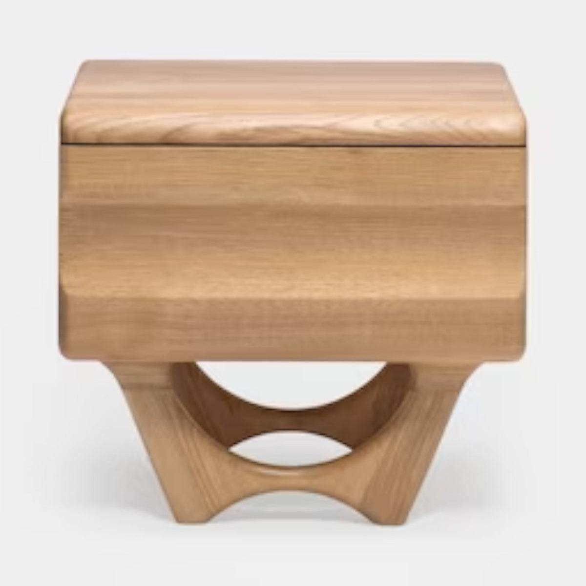 Josie Oak Wood Bedside 1