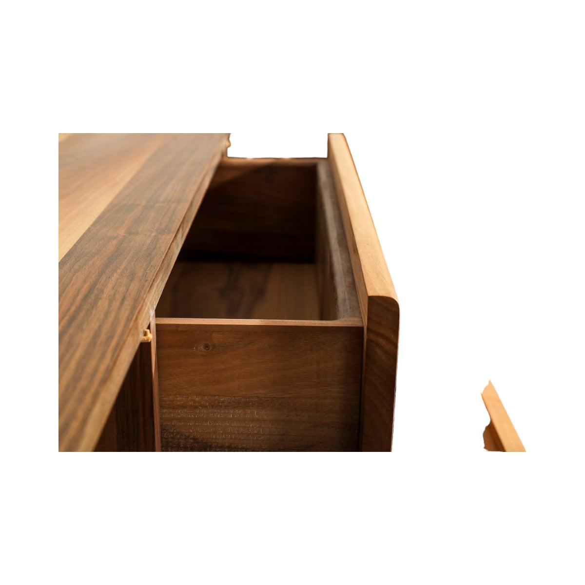 Josue Walnut Wood TV Unit 7