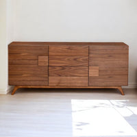 Kalenna Walnut Wood Cabinet & Sideboard