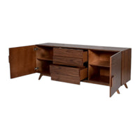 Kalenna Walnut Wood Cabinet & Sideboard