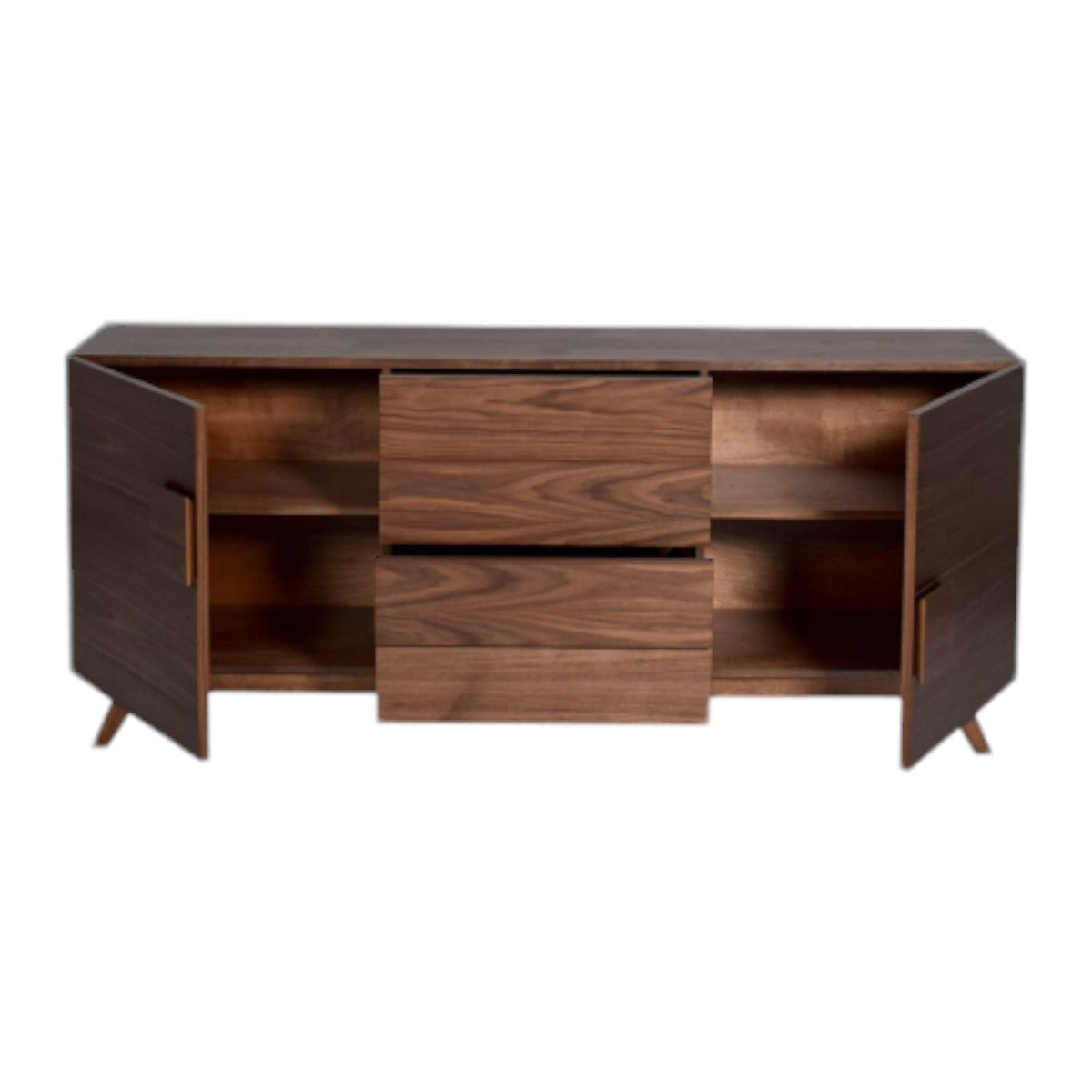 Kalenna Walnut Wood Cabinet & Sideboard