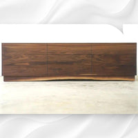 Maceo Walnut Wood Cabinet & Sideboard 1