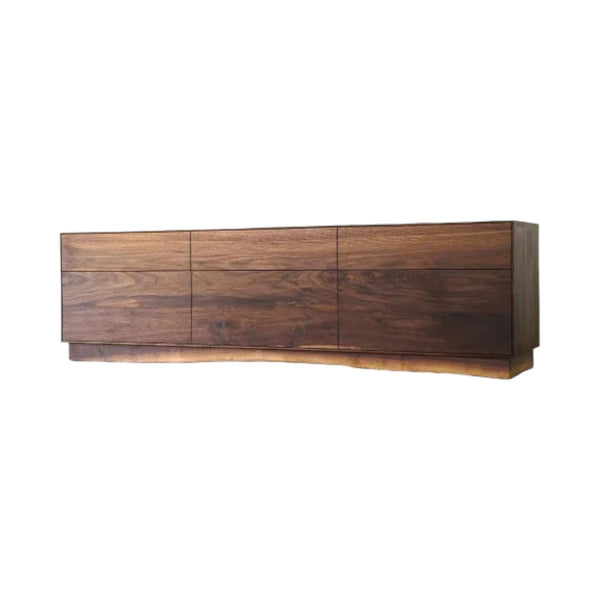 Maceo Walnut Wood Cabinet & Sideboard 2