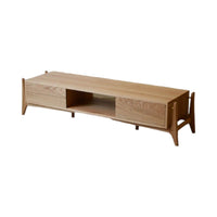 Malina Oak Wood TV Unit Cabinet & Sideboard 2