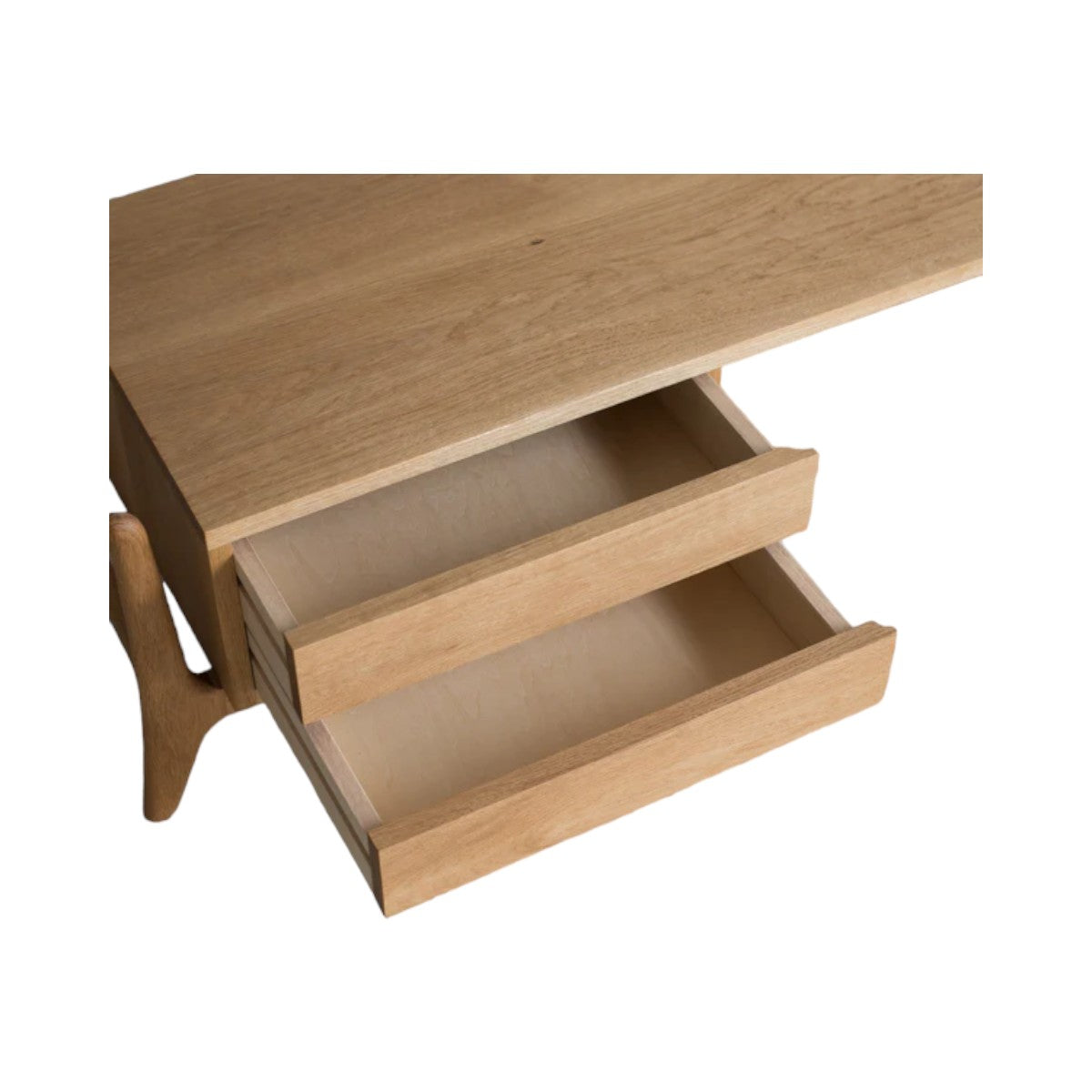 Malina Oak Wood TV Unit Cabinet & Sideboard 8