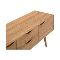 Malle Oak Wood TV Unit 5